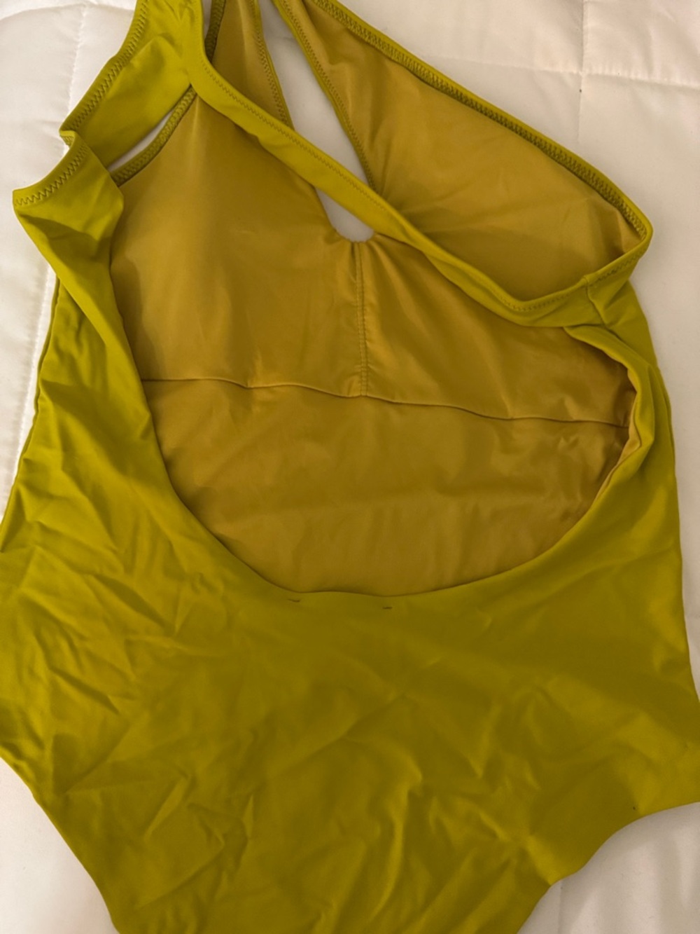 Zara new Olive Green One-Piece Swimsuit - Picture 2 of 3